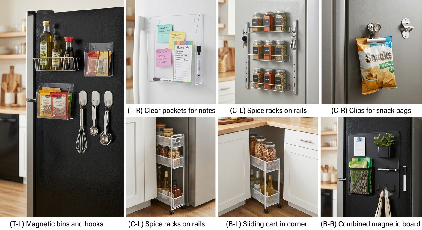 Refrigerator Side Storage
