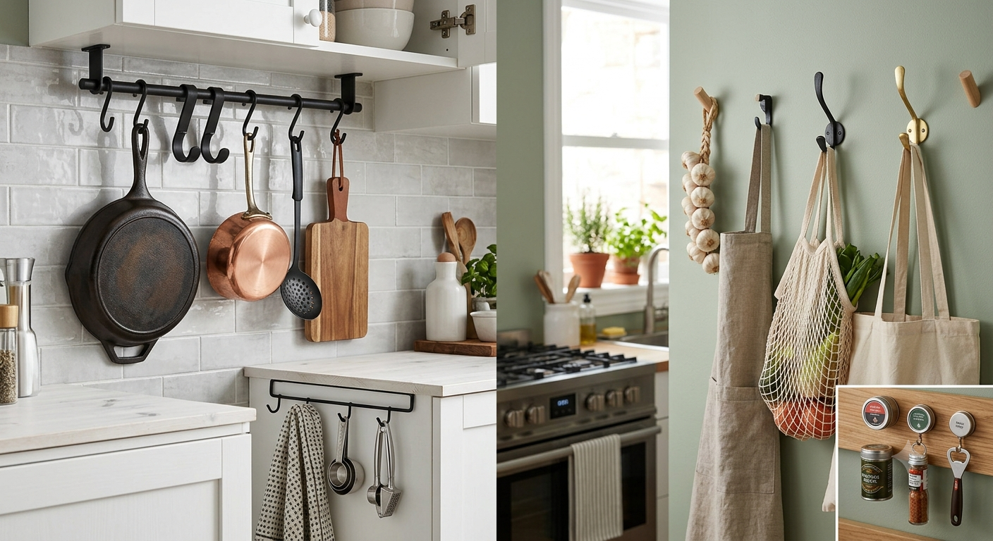 Kitchen Storage Hooks