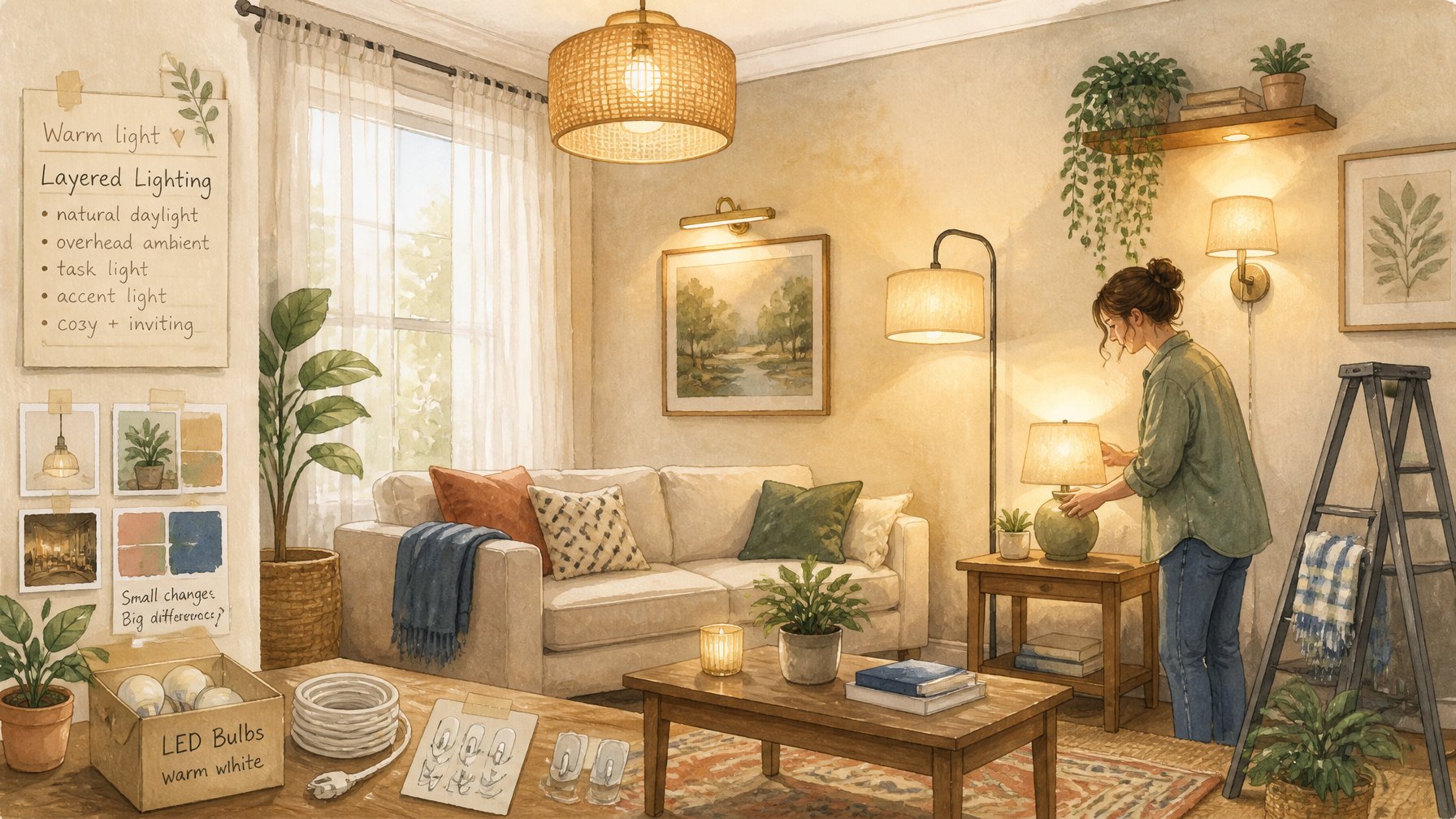 Improve Lighting Without Expensive Renovations
