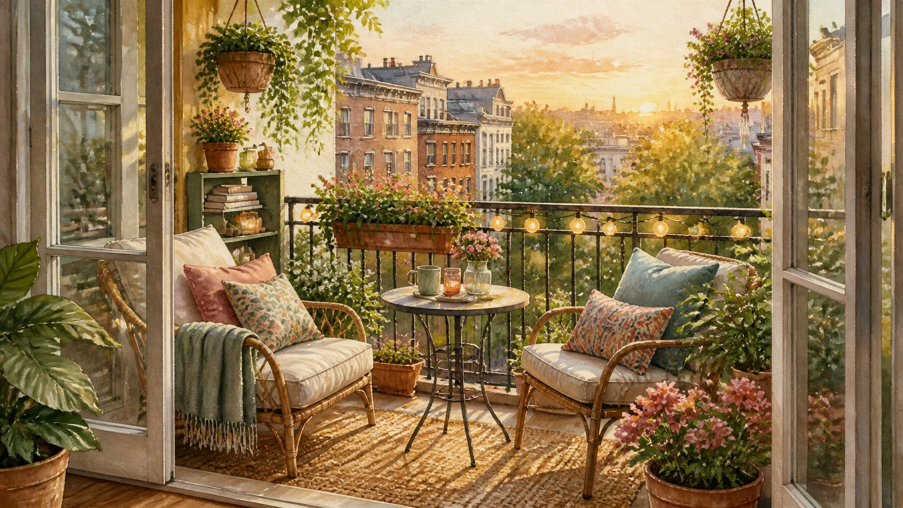 Make Your Balcony an Extra Living Area
