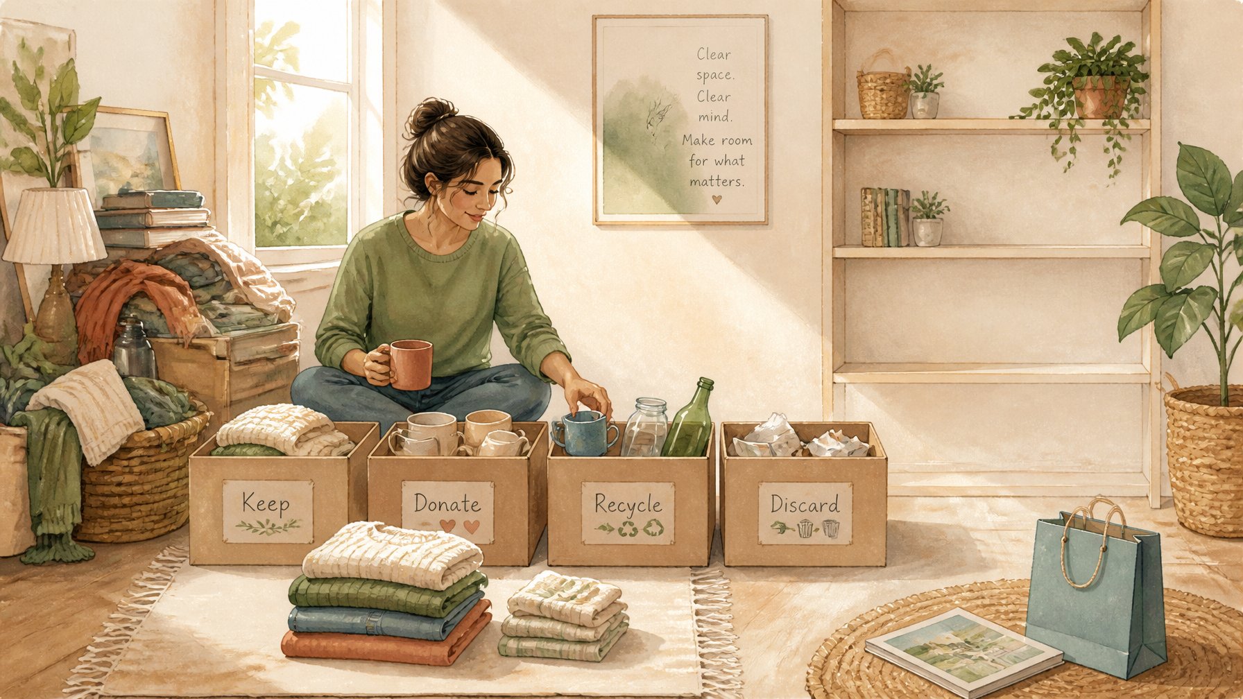 Start With Decluttering Before Buying Anything