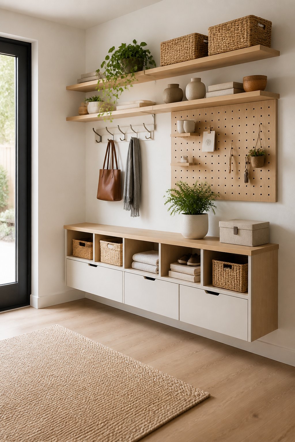Turn Empty Wall Space Into Storage